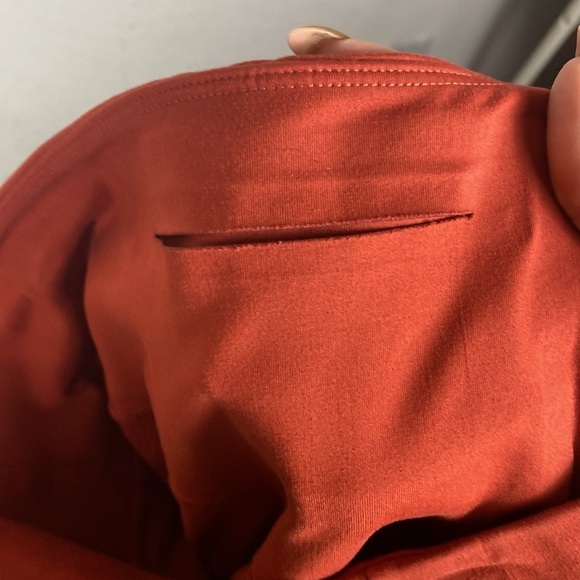 Girlfriend Collective orange leggings - Picture 7 of 8